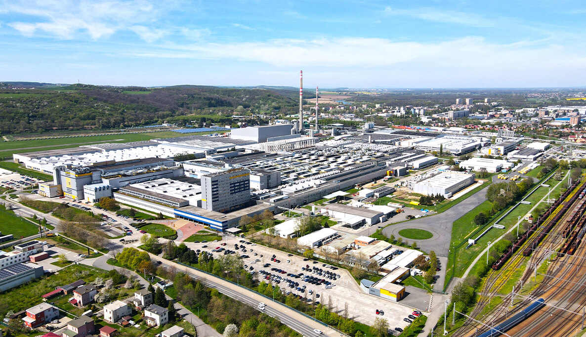 V areálu otrokovické továrny Barum pracuje přes pět tisíc zaměstnanců.